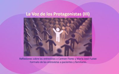 Reflexiones sobre las entrevistas a Carmen Flores y María José Fuster